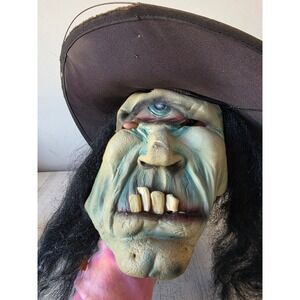 Vintage‎ paper magic cyclops one-eyed frankenstein monster witch mask Halloween